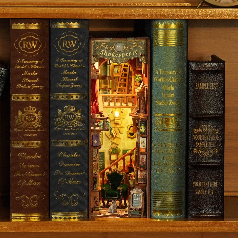 TONECHEER - BOOK NOOK 3D PUZZLE | LEFT BANK BOOKSTORE
