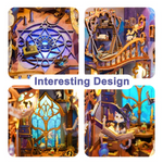 TONECHEER - BOOK NOOK 3D PUZZLE | MAGIC STARS ROOM