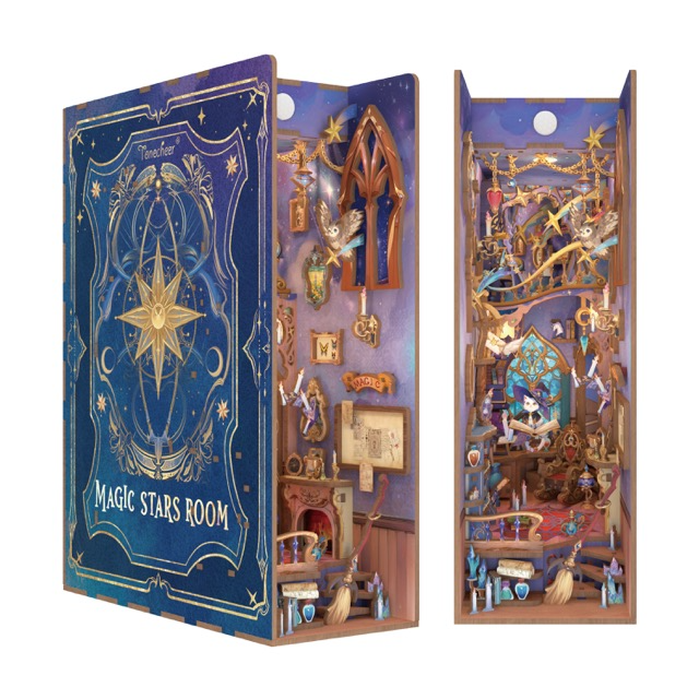 TONECHEER - BOOK NOOK 3D PUZZLE | MAGIC STARS ROOM