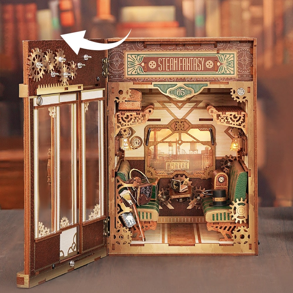 TONECHEER - BOOK NOOK 3D PUZZLE | STEAM FANTASY