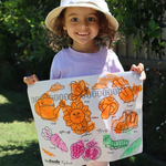 HEY DOODLE - CLASSIC COLOURING & DOODLE MAT | MY FIRST COLOURS