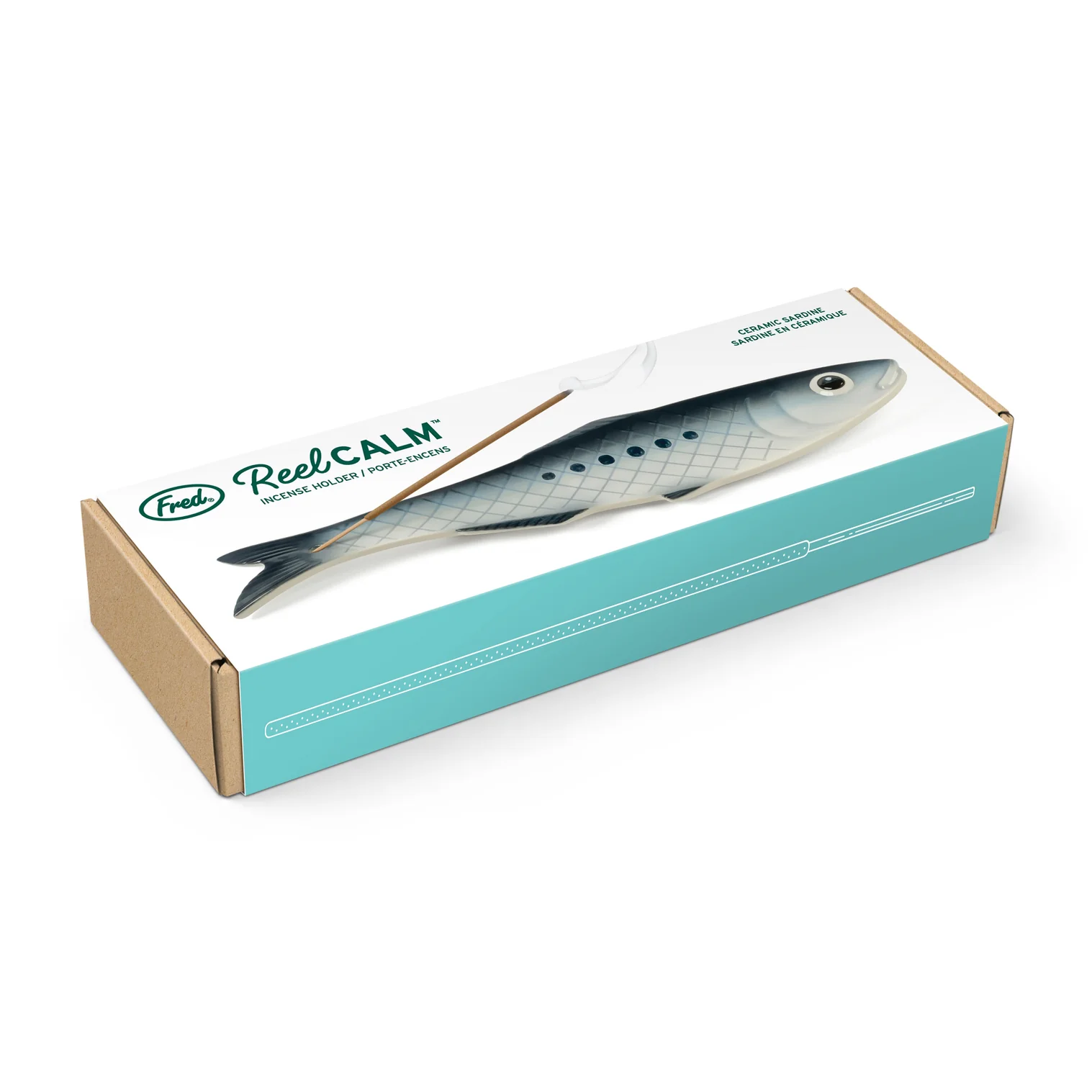 FRED - REEL CALM INCENSE HOLDER | SARDINE