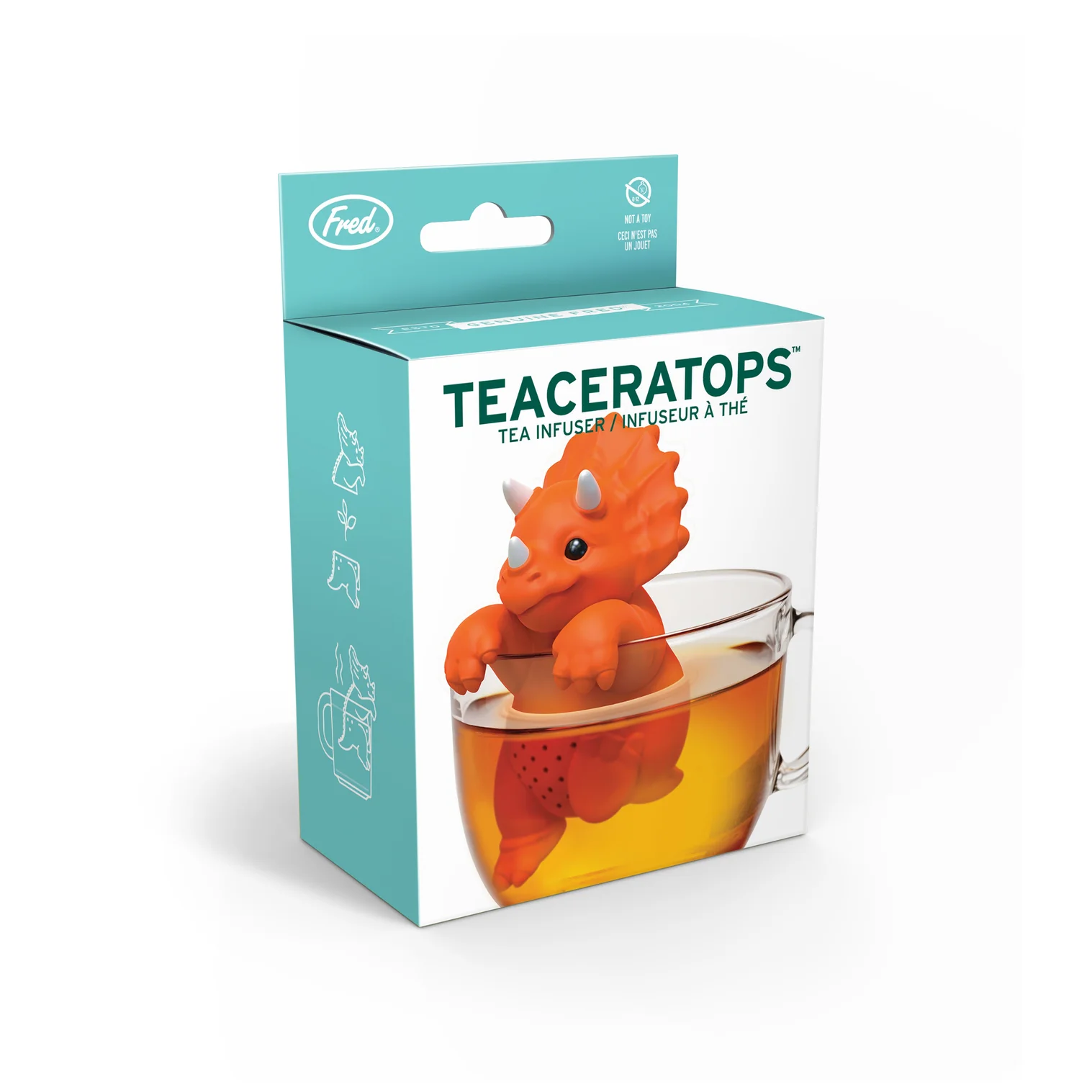 FRED - TEACERATOPS TEA INFUSER | TRICERATOPS