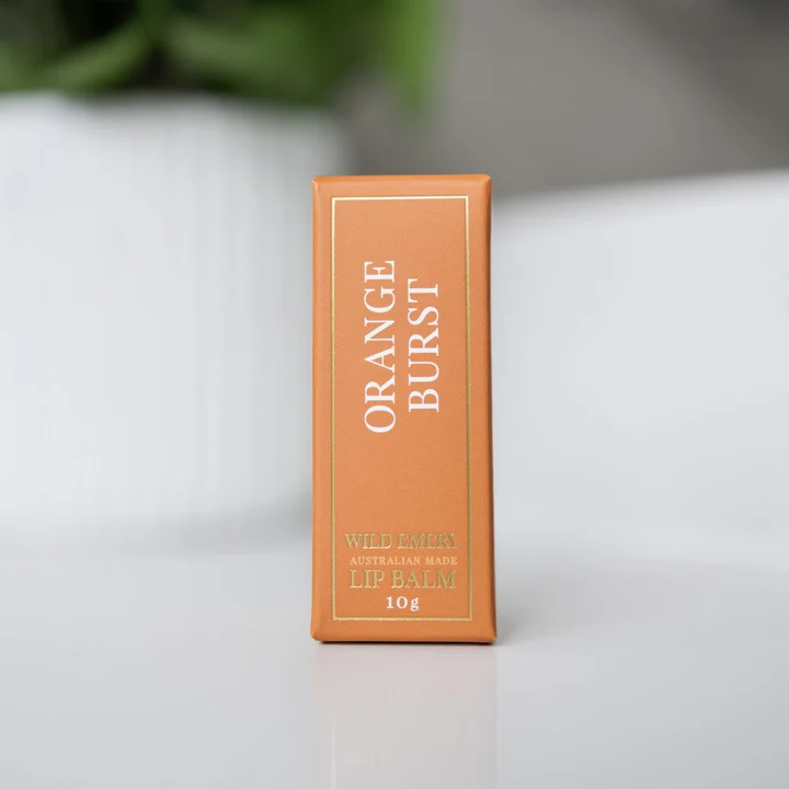 WILD EMERY - ORANGE BURST NATURAL LIP BALM
