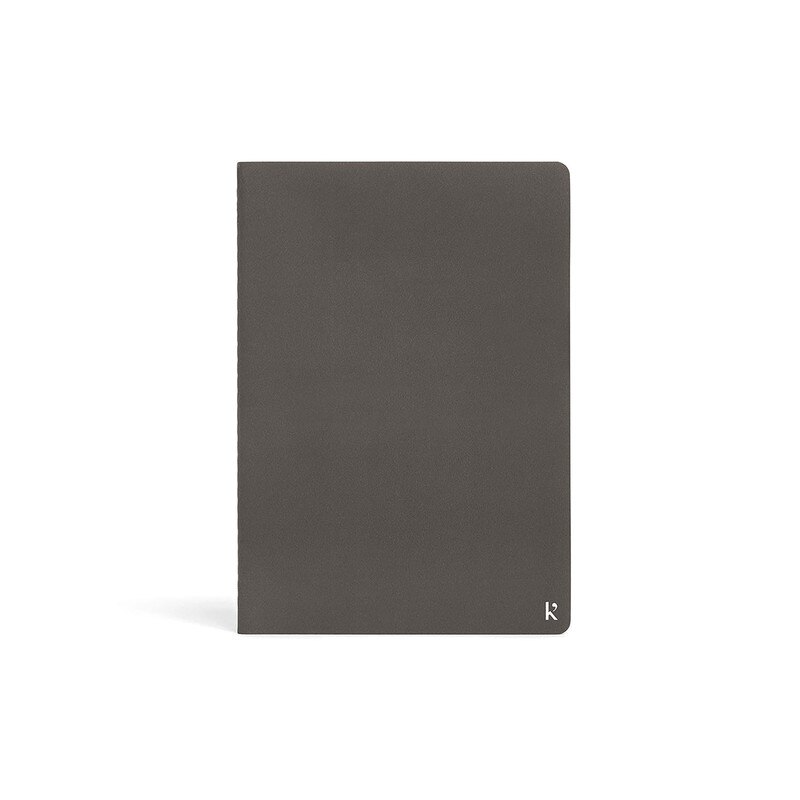 KARST - A5 JOURNAL TWIN PACK - PLAIN + RULED - SLATE