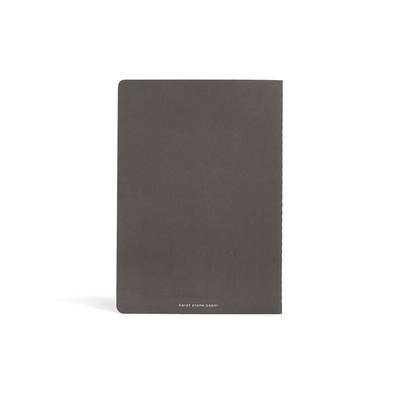 KARST - A5 JOURNAL TWIN PACK - PLAIN + RULED - SLATE