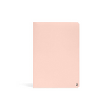 KARST - A5 JOURNAL TWIN PACK - PLAIN + RULED - PEONY