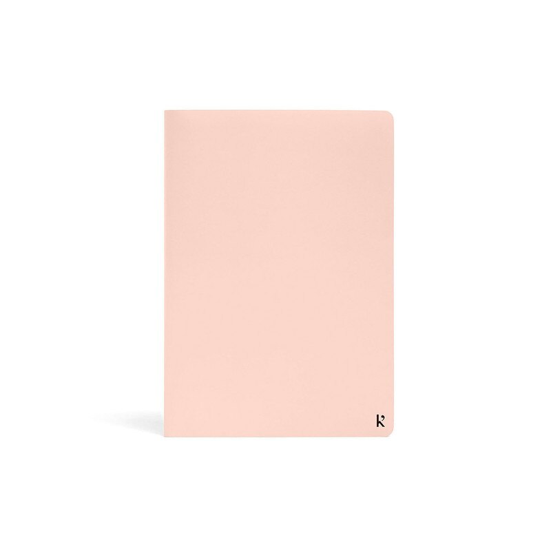 KARST - A5 JOURNAL TWIN PACK - PLAIN + RULED - PEONY