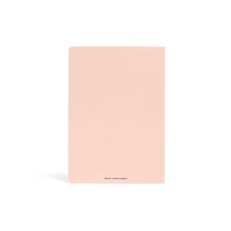 KARST - A5 JOURNAL TWIN PACK - PLAIN + RULED - PEONY