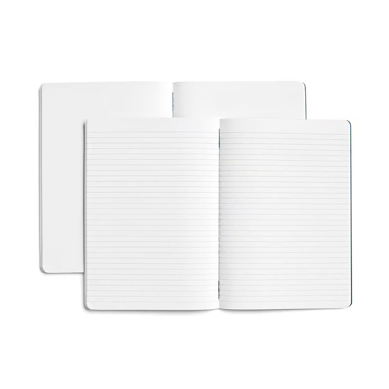 KARST - A5 JOURNAL TWIN PACK - PLAIN + RULED - FOREST