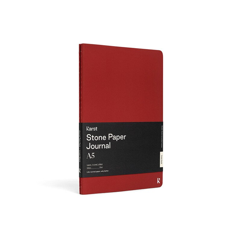 KARST - A5 JOURNAL TWIN PACK - PLAIN + RULED - PINOT