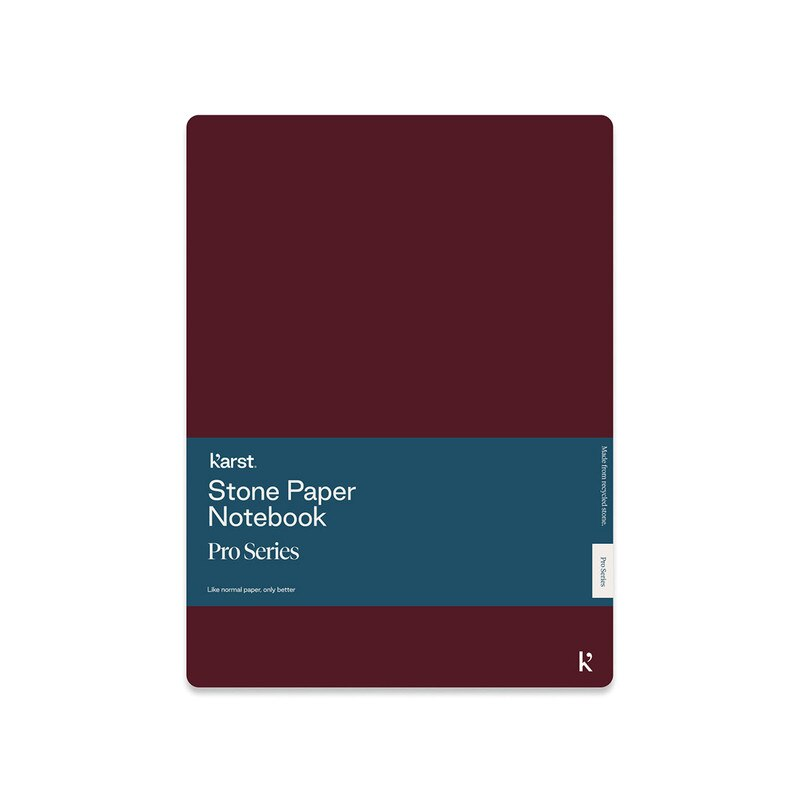 KARST - PRO SERIES AGENDA - RULED - SOFT COVER - B5 - BURGUNDY