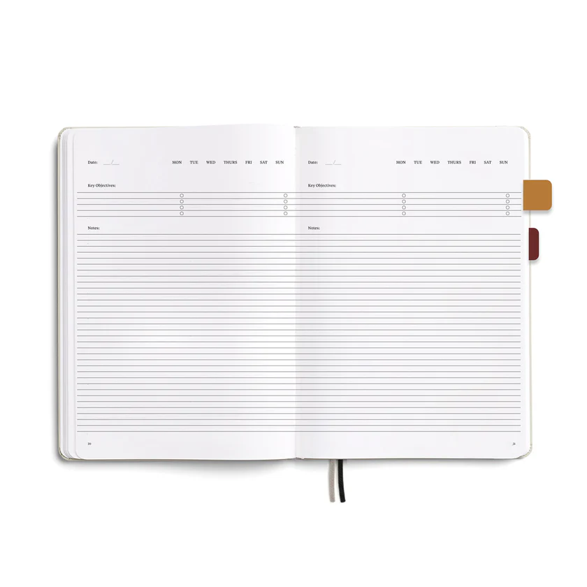 KARST - PRO SERIES AGENDA - RULED - SOFT COVER - B5 - OLIVE