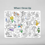 HEY DOODLE - REUSEABLE SILCONE MAT | WHEN I GROW UP