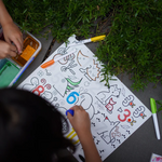 HEY DOODLE - SENSORY COLOURING & DOODLE MAT | WILD DIGITS
