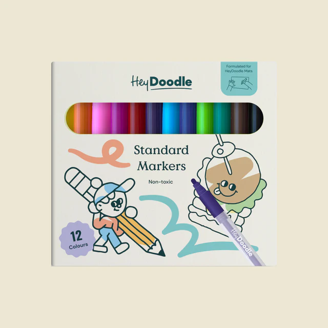 HEY DOODLE - STANDARD COLOUR MARKERS