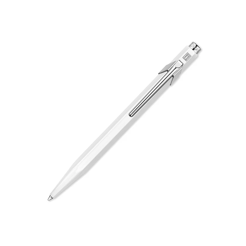 CARAN D'ACHE - 849 BILLE | BALLPOINT PEN | FLUO LINE | SLIMPACK | WHITE
