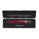 CARAN D'ACHE - 849 BILLE | BALLPOINT PEN | COLORMAT-X LINE | SLIMPACK | RED