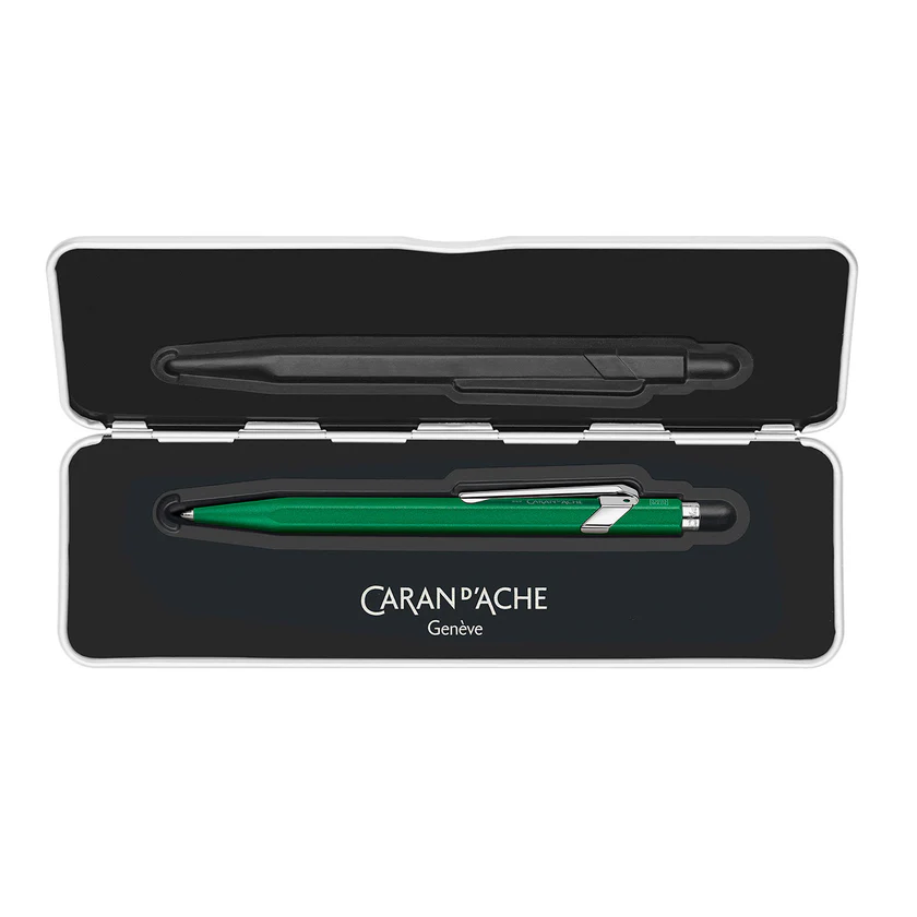 CARAN D'ACHE - 849 BILLE | BALLPOINT PEN | COLORMAT-X LINE | SLIMPACK | GREEN