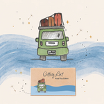 GETTING LOST - WRAPPED SUITCASES | ROAD TRIP EDITION
