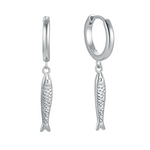 MTL - SARDINE HOOPS | STERLING SILVER