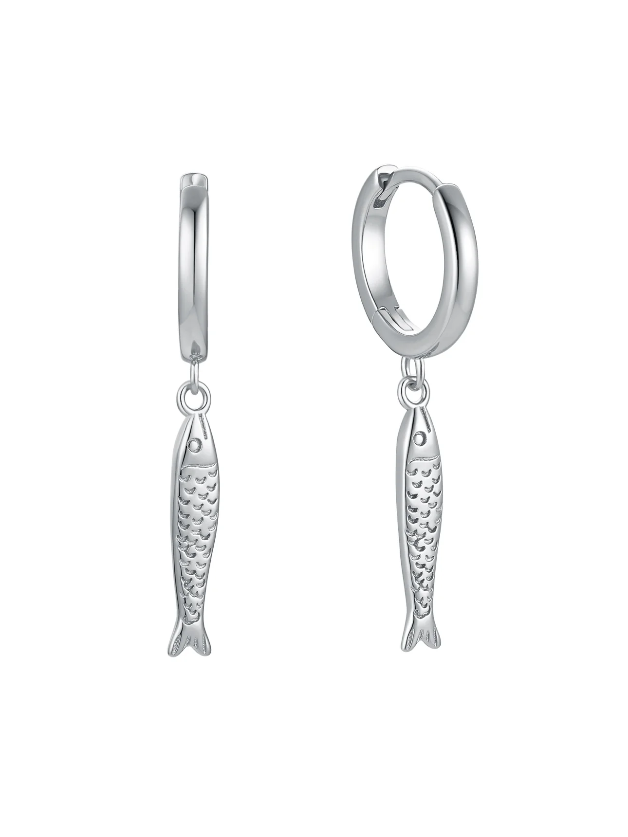 MTL - SARDINE HOOPS | STERLING SILVER