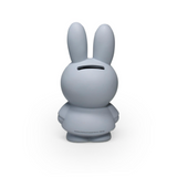 MIFFY - SILVER BLUE MONEY BOX | 13.5 CM