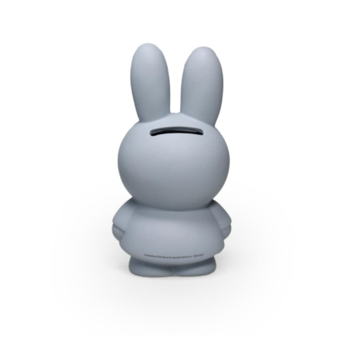 MIFFY - SILVER BLUE MONEY BOX | 13.5 CM