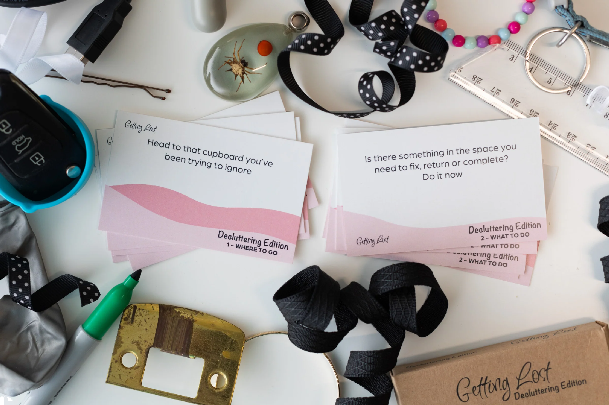GETTING LOST - DECLUTTERING EDITION