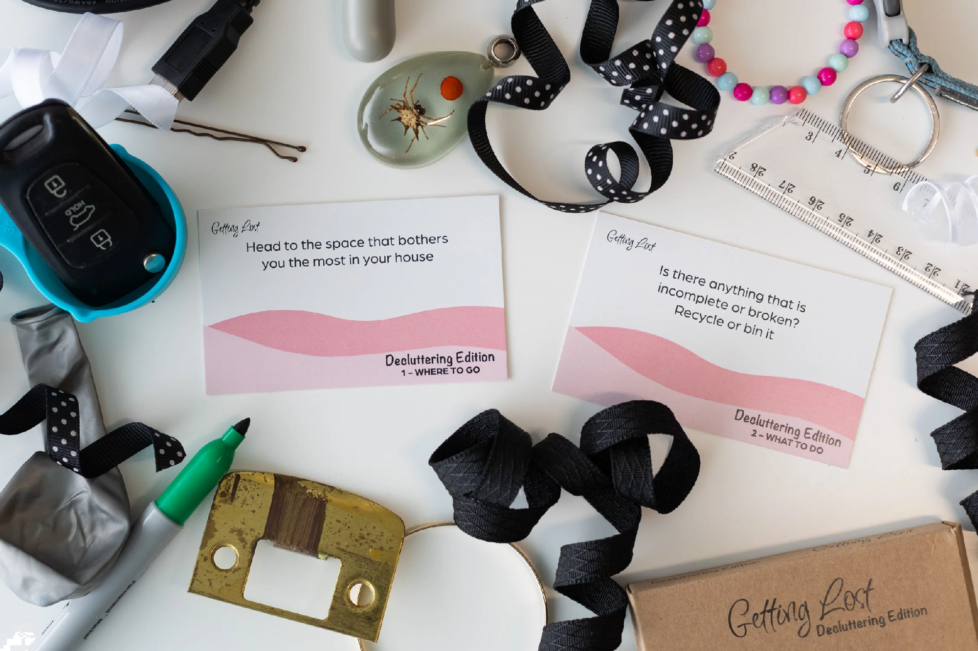 GETTING LOST - DECLUTTERING EDITION