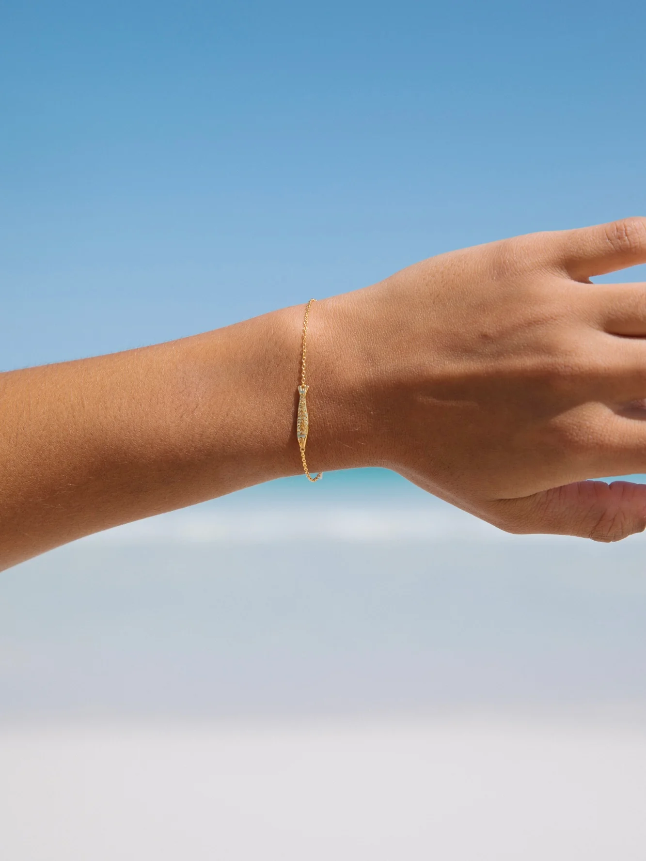 MTL - SARDINE BRACELET | 18K GOLD VERMEIL