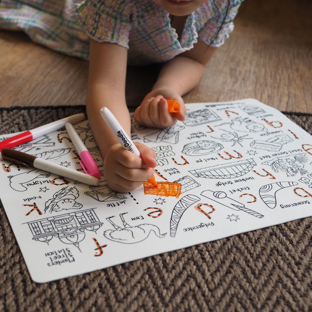 HEY DOODLE - REUSABLE MINI MAT | AUSSIE ICONS