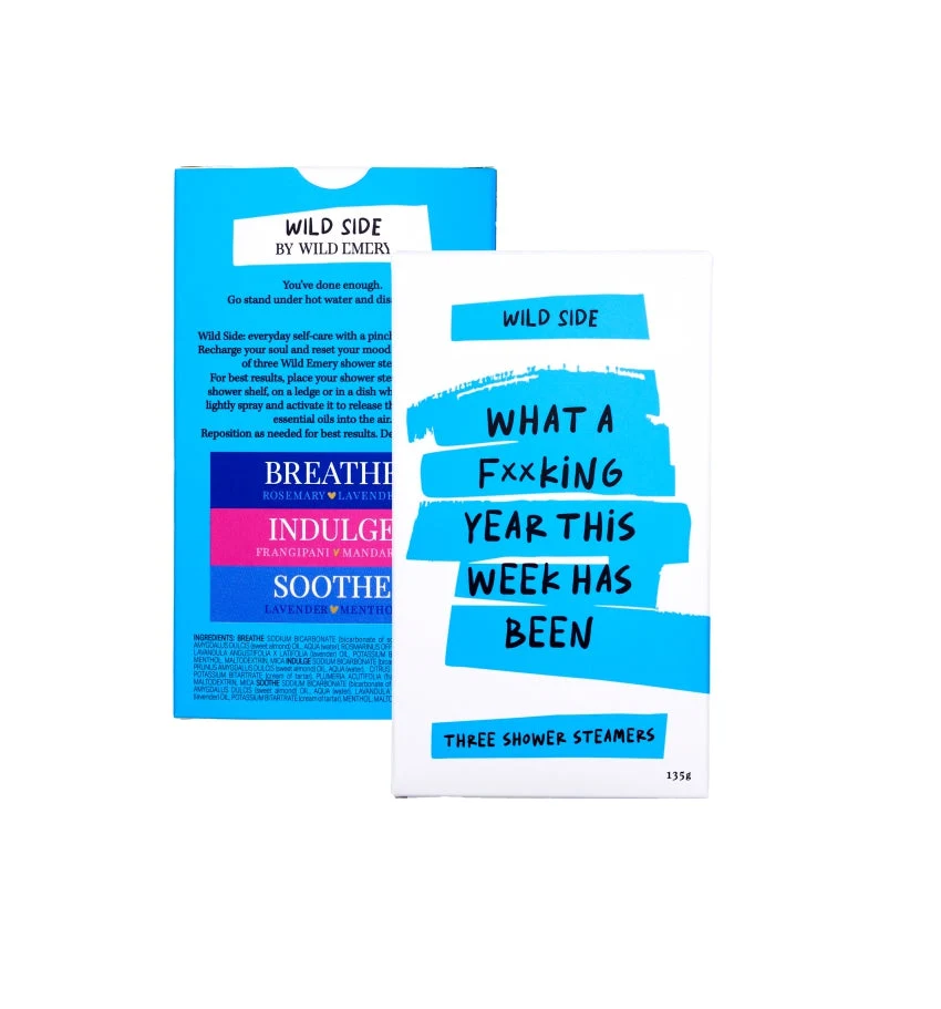 WILD EMERY - WHAT A F**KING YEAR THIS WEEK HAS BEEN | SHOWER STEAMER THREE PACK