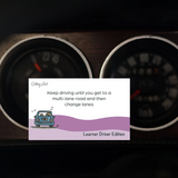 GETTING LOST - LEARNER DRIVER EDITION