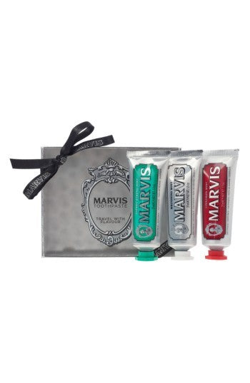 MARVIS - CLEAR GIFT PACK | 3 FLAVOUR TOOTHPASTE SET