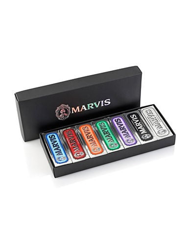MARVIS - BLACK GIFT BOX | 7 FLAVOUR TOOTHPASTE SET
