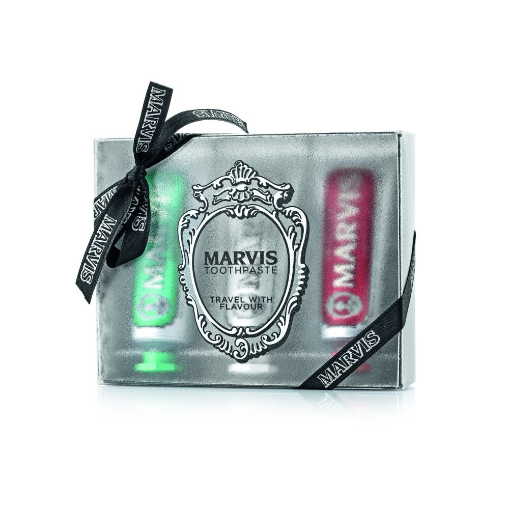 MARVIS -  3 FLAVOURS CLEAR GIFT SET | 3 X 25ML