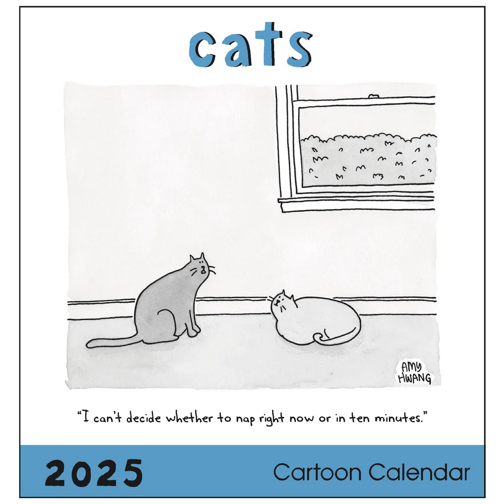 NEW YORKER - 2025 CATS | SQUARE WALL CALENDAR