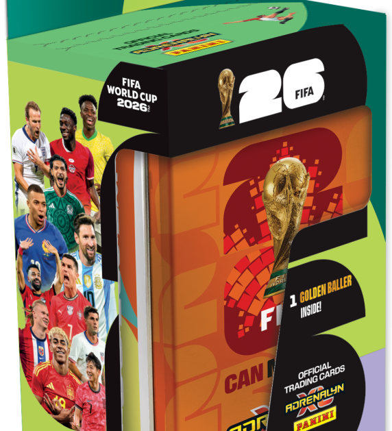 PANINI - 2026 FIFA WORLD CUP | ADRENALYN CARD CLASSIC TIN
