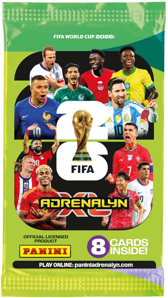 PANINI - 2026 FIFA WORLD CUP | ADRENALYN CARD STARTER PACK DELUXE VERSION 