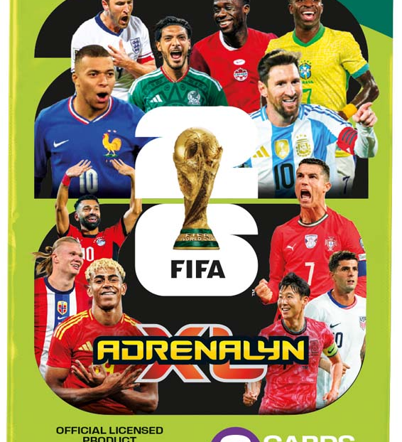 PANINI - 2026 FIFA WORLD CUP | ADRENALYN CARD STARTER PACK DELUXE VERSION 