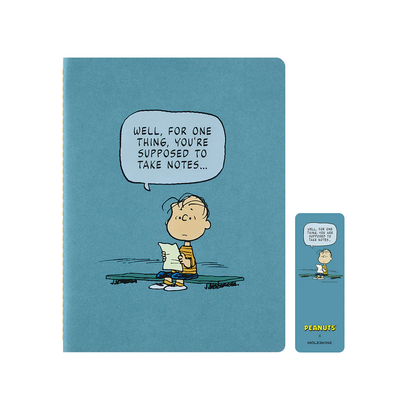 MOLESKINE - PEANUTS LIMITED EDITION CASHIER NOTEBOOK | EXTRA LARGE