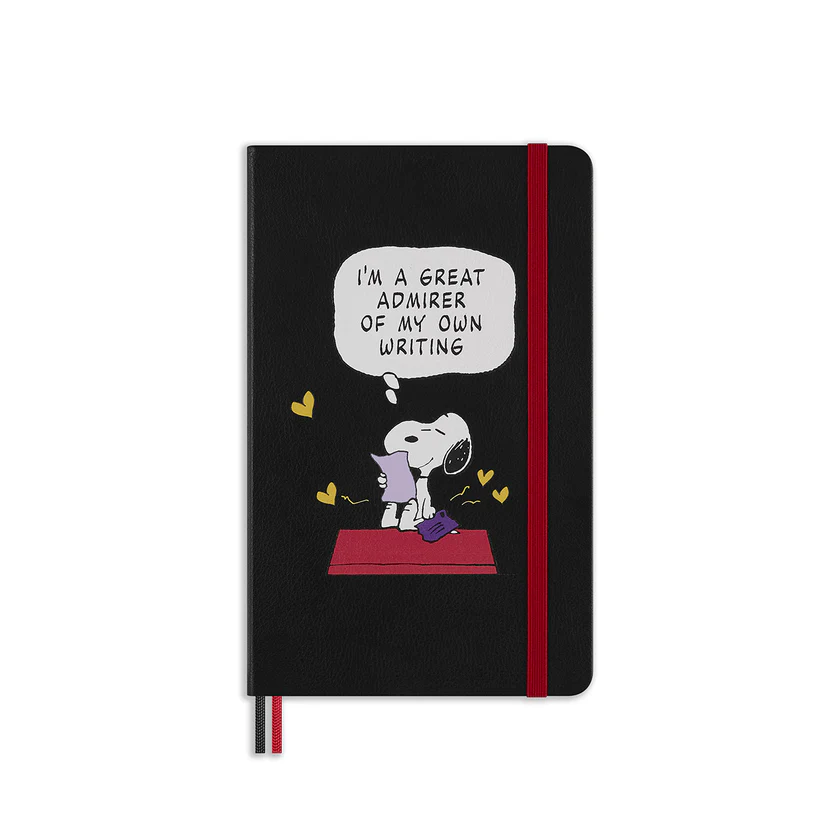 MOLESKINE - PEANUTS LIMITED EDITION NOTEBOOK | BLACK | LARGE