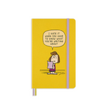 MOLESKINE - PEPPERMINT PATTY PEANUTS LIMITED EDITION NOTEBOOK | YELLOW | LARGE