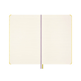 MOLESKINE - PEPPERMINT PATTY PEANUTS LIMITED EDITION NOTEBOOK | YELLOW | LARGE