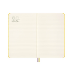 MOLESKINE - PEPPERMINT PATTY PEANUTS LIMITED EDITION NOTEBOOK | YELLOW | LARGE