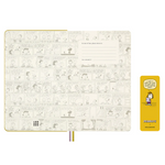 MOLESKINE - PEPPERMINT PATTY PEANUTS LIMITED EDITION NOTEBOOK | YELLOW | LARGE