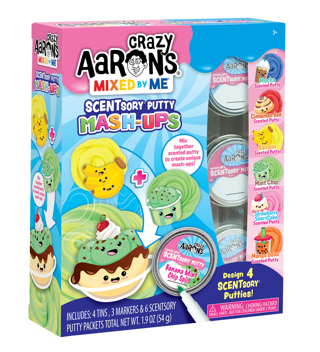 CRAZY AARONS PUTTY - SCENTSORY MASH-UP | MIXED BY ME KIT