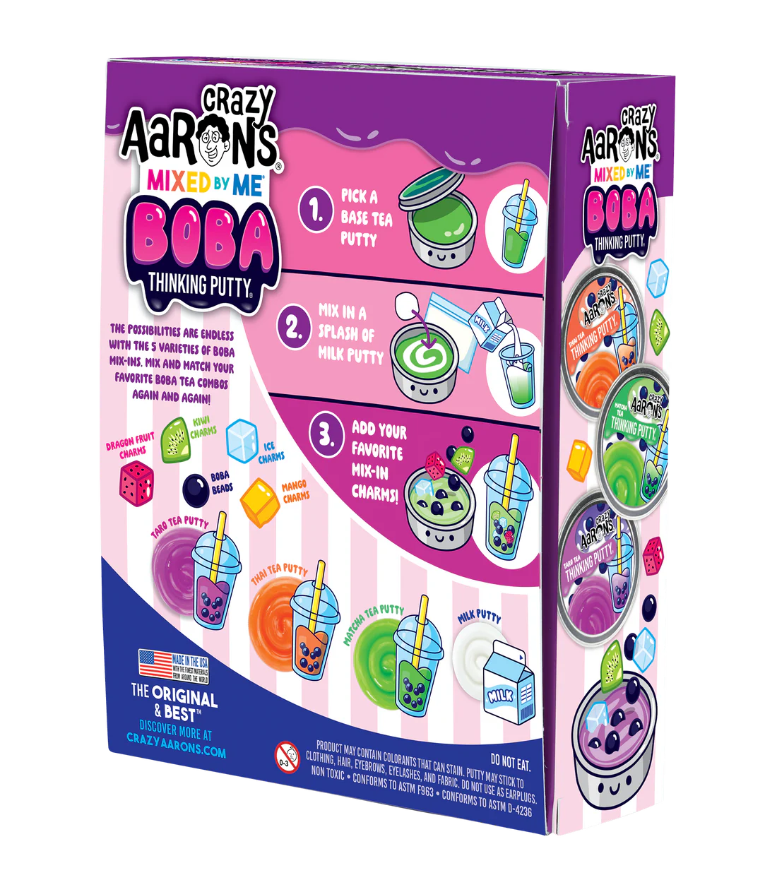 CRAZY AARONS PUTTY - BOBA THINKING PUTTY - MIXED BY ME KIT
