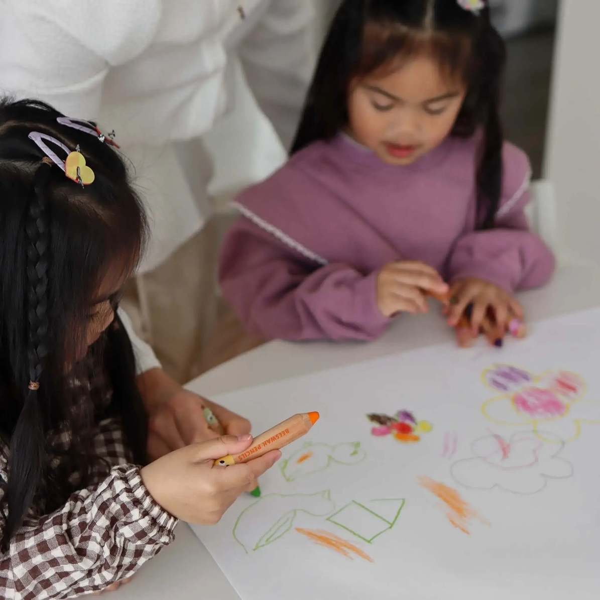 HONEYSTICKS - 3-IN-1 BEESWAX PENCILS LITTLE LEARNERS 7PK